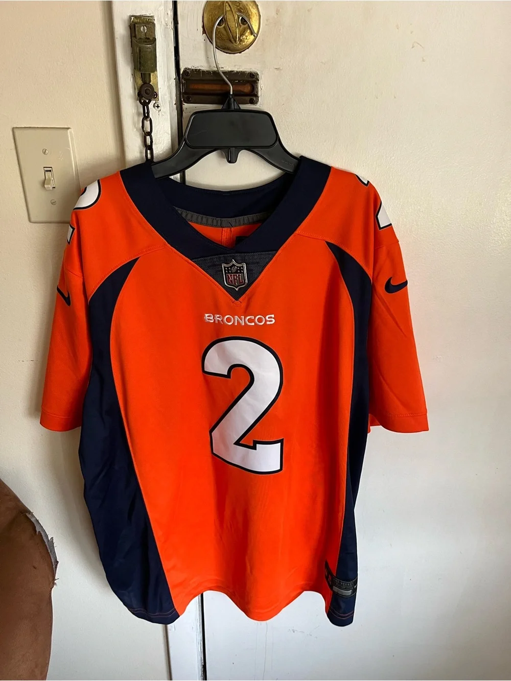 Patrick Surtain II Denver Broncos Nike men’s NFL jersey L